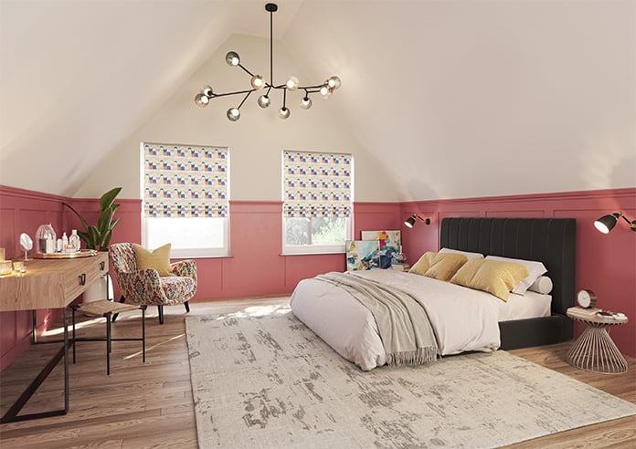 Castillo Velvet, Harmony - Motorised Roman Blind - Image 6